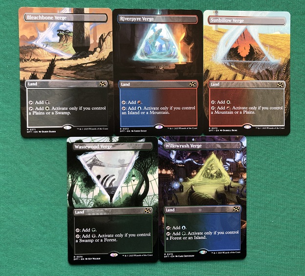 Counterclockwise Verge Land DFT Alternate Art Aetherdrift Alternate Art